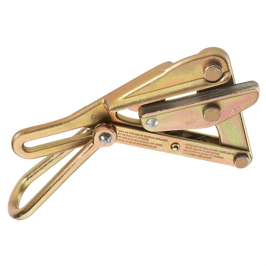 Klein Chicago Grip For Extra High Strength Cables, Messenger, Guy Strand .12 in to .37 in