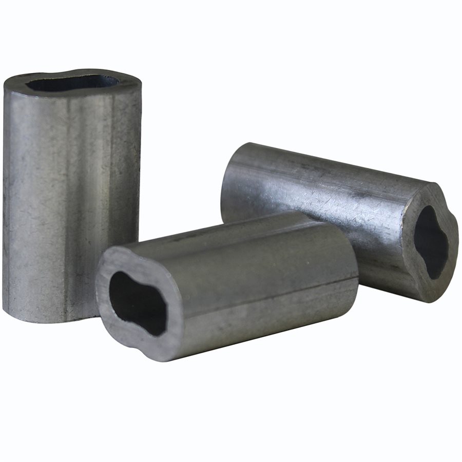 Aluminum Sleeves - 1/4 in
