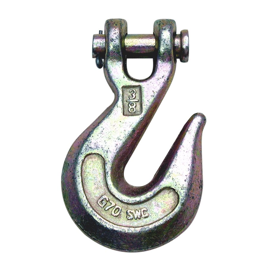 Grade 70 Transport Clevis Hooks - 3/8 in