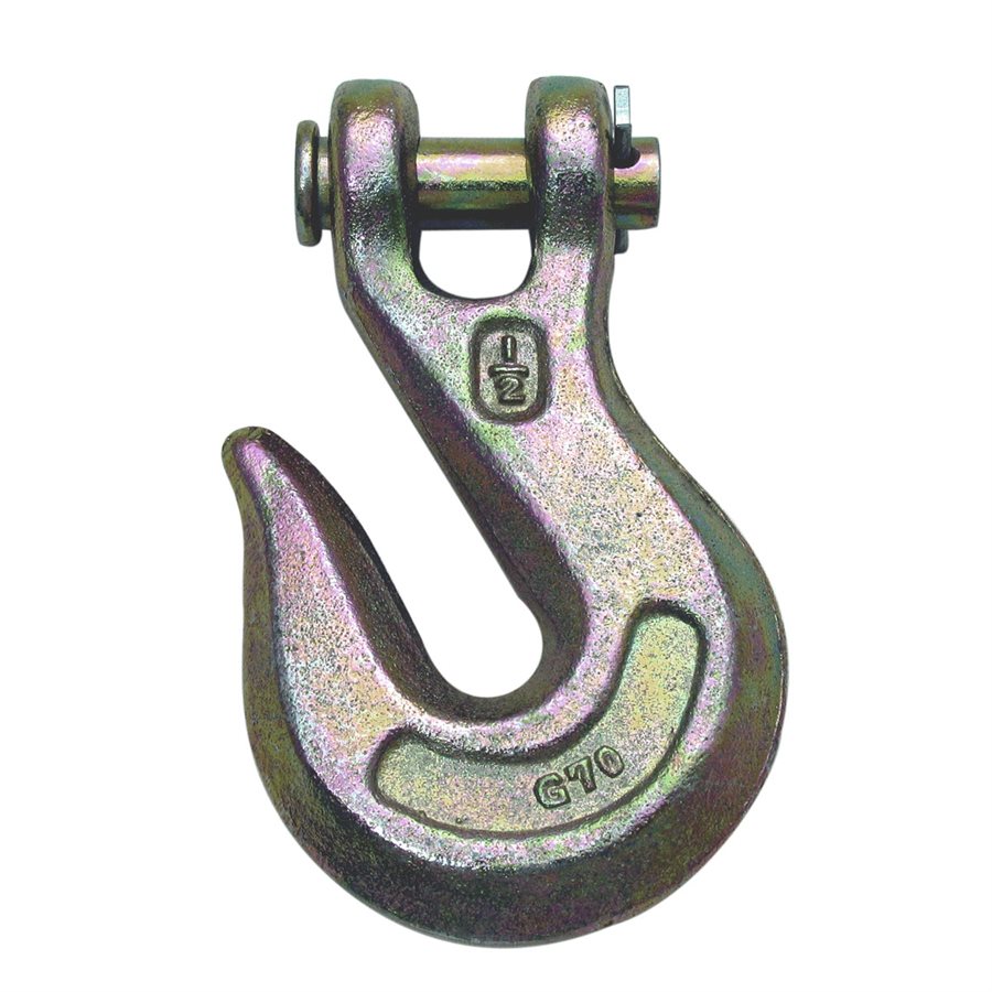 Grade 70 Transport Clevis Hooks - 1/2 in