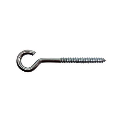 Lag Hook With 1/4 in Opening & 1/4 in Thread - 3/16 in X 3-3/4 in