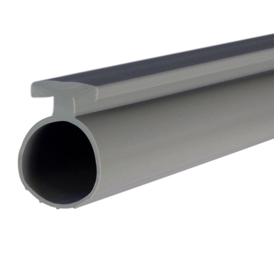 Gray T Bulb Seal - 1/2 in X 200 ft