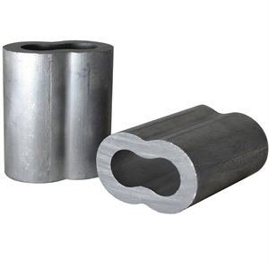 5 / 16 X 100 Pcs Aluminum Sleeves