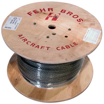 1 / 4 X 500 FT 6X37 IWRC Bright Wire Rope