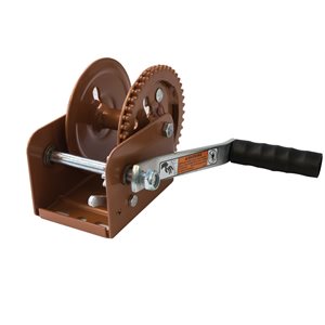 1100 LB Hand Crank Winch, Standard 7 / 8" Hub