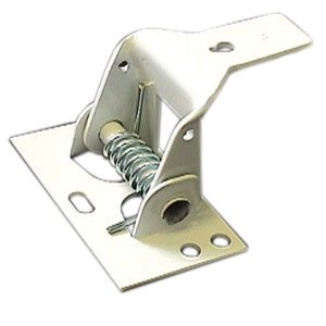 Spring Latch, White Powder Coated X 50 Pcs