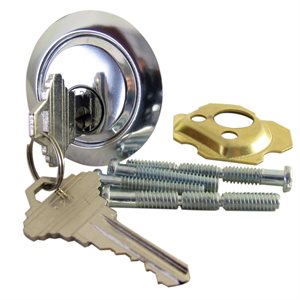 Zinc Die Cast Rim Cylinder with Keys 