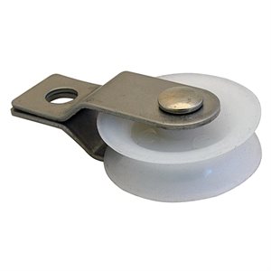 1-7 / 8 Stainless Steel Split Bracket Nylon Pulley X 200 Pcs