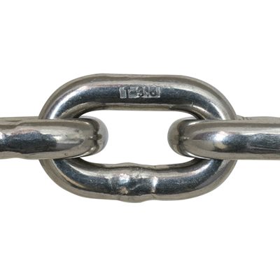 3 / 16 X 1500 FT Stainless Steel T316 Lifting Chain Grade 50