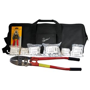 Swaging Kit w / Rigging Tool Bag - Aluminum Fittings